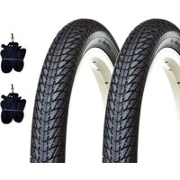 2 COPERTONI + CAMERE D'ARIA GOMME PER CITY BIKE BAMBINO PNEUMATICI BICI BIMBO Ecovelo