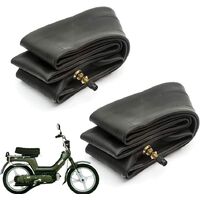2 CAMERE D'ARIA 2.50/2.75-16 SCOOTER 16 POLLICI 250/275-16 VALVOLA DIRITTA TR4 X PER PNEUMATICI MOTO Ecovelo