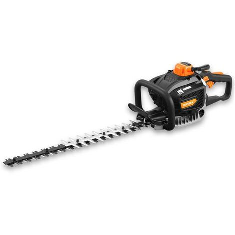 Cortasetos profesional a gasolina Fuxtec FX-MHP245 - 55cm - 24,5cm3 850W - Motor de 2 tiempos - Cuchilla de 61cm - Mango ergonómico giratorio.