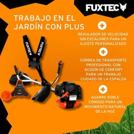Desbrozadora Gasolina Multifunción FUXTEC FX-MS152 - con 52 CC, Multiherramienta 2 en 1