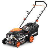 Cortacésped de gasolina FUXTEC FX-RM4346ECO motor de gasolina 146cc ancho de corte 42cm - Easy Clean - bolsa de recogida de hierba 40L