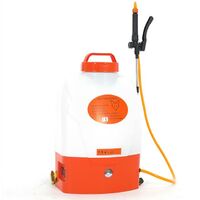 FUXTEC Pulverizador eléctrico Recargable de Mochila FX-AD18 18L