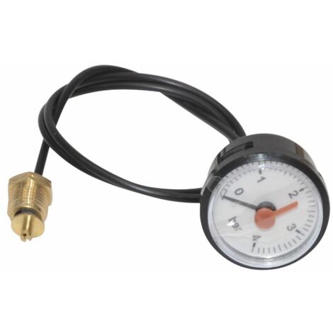 Manometro Interstate Pneumatics Manometro 0-30 Psi Con Diametro 1,5 Pollici - Montaggio Posteriore, Filettatura 1/8" NPT, G2101-030 Macchina Pressione - Foto 2