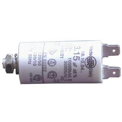 Condensatore standard permanente 3.15 µF
