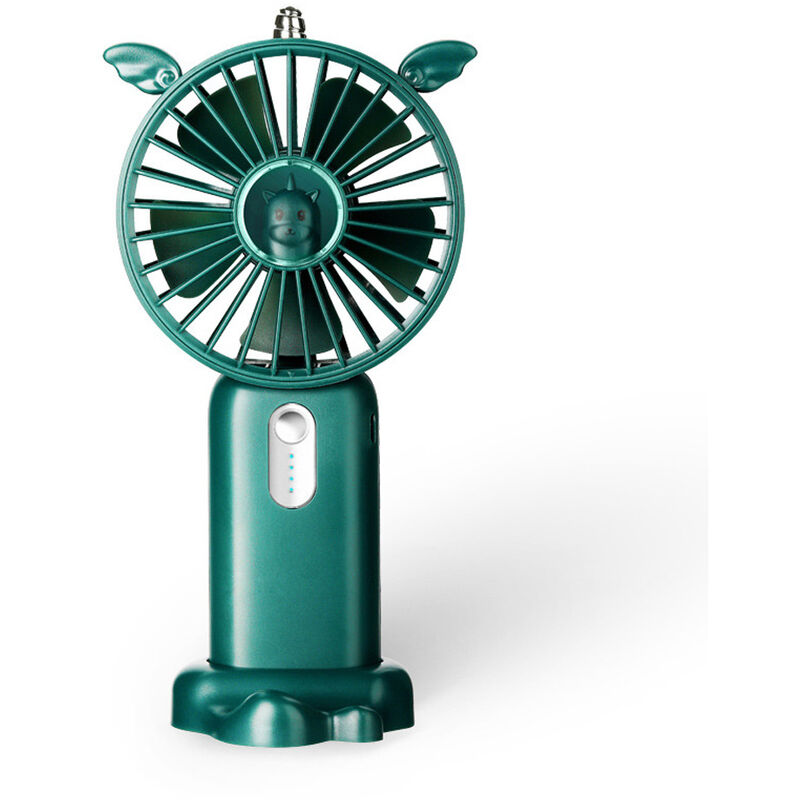 Ventilateur silencieux de bureau de mini turbine de lame de 30W pour le  dortoir / chambre à coucher / salon / bureau, 3 types de modes de vitesse,  CA 220V (bleu)