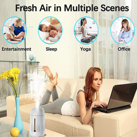 Humidificateurs portables pour voyage, humidificateurs pour chambre à  coucher, humidificateur d'air pour plantes, maison, chambre