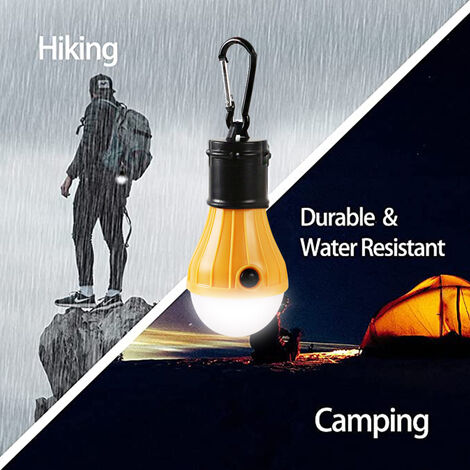 7W E27 portable LED extérieure suspension lumière Camping lampe d