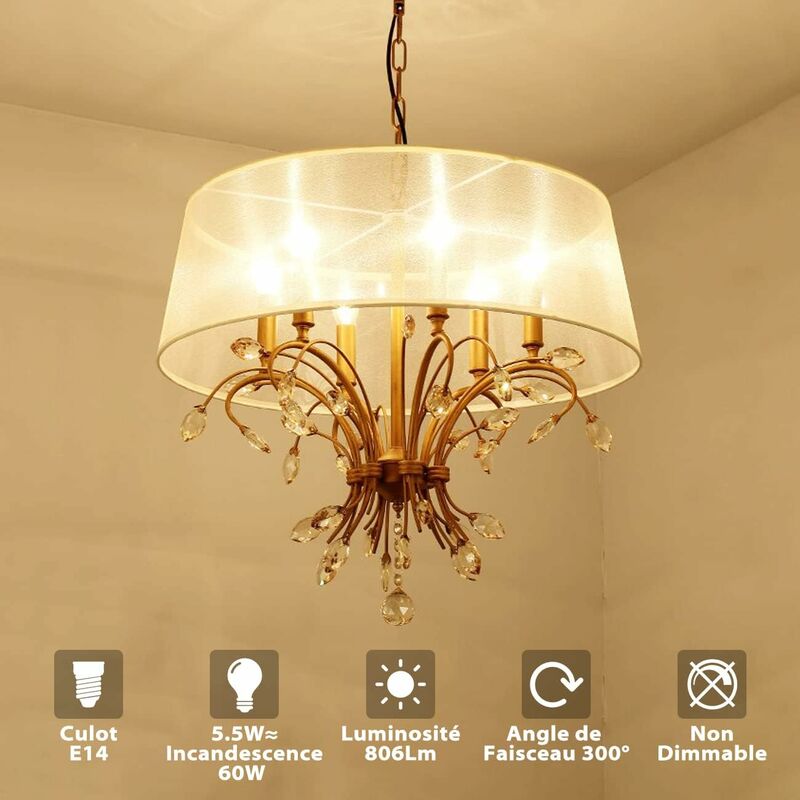 Ampoule LED décorative forme diamant 1.8W 180Lm - Ampoules LED décoratives  - Accessoires pour lampes