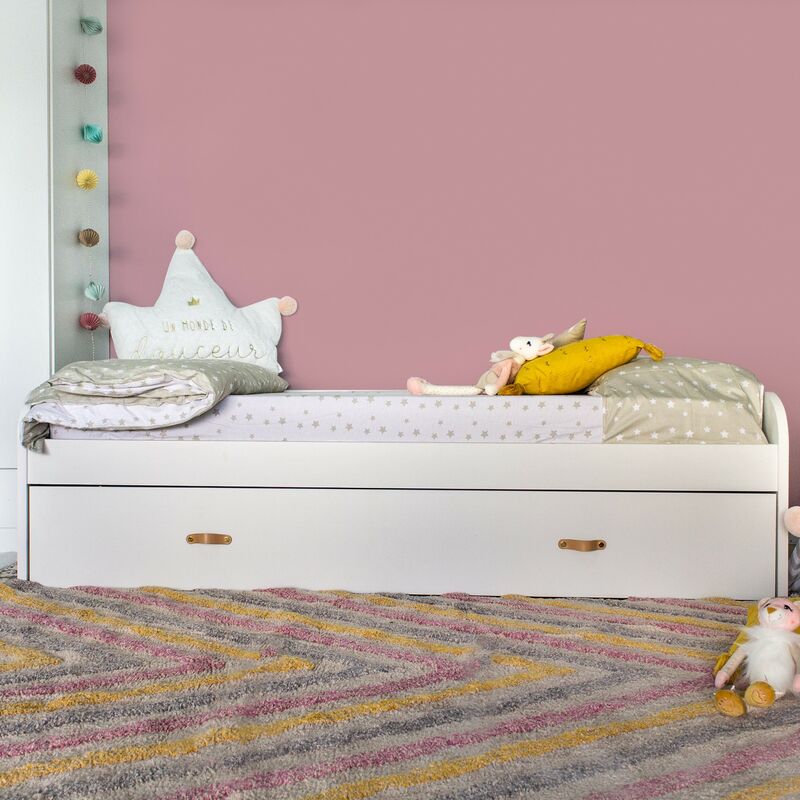 Cama blanca nido + 2 cajones Ana 90x190cm