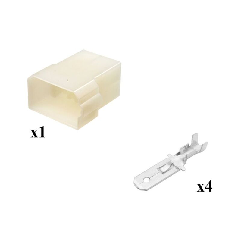 Kit Connettore Serie DT Porta Maschio 6 Vie E003 - Foto 5