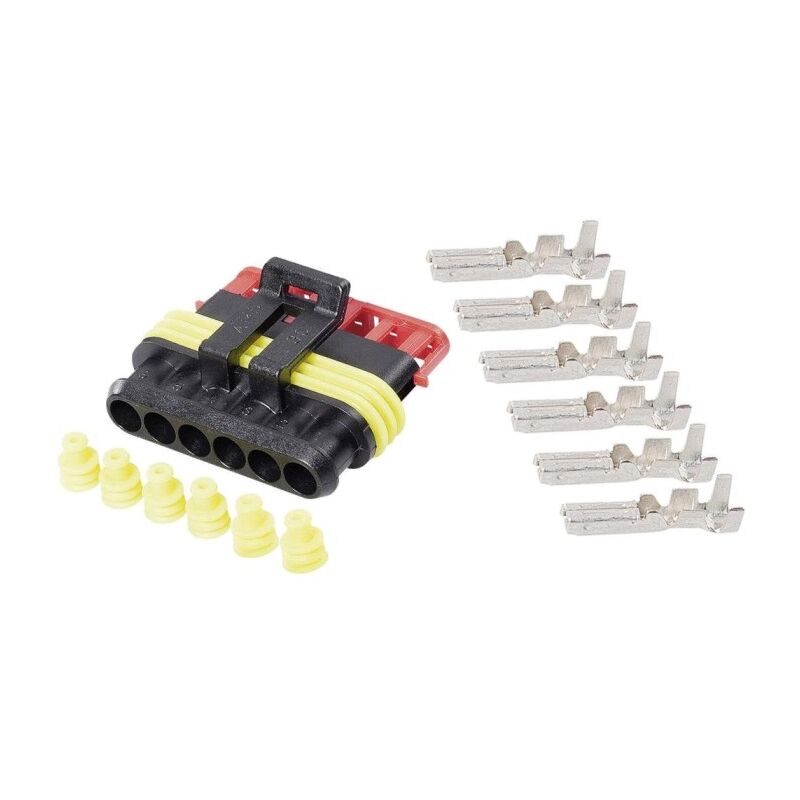 Set di 6 fasce elastiche di resistenza con cinturini per caviglie