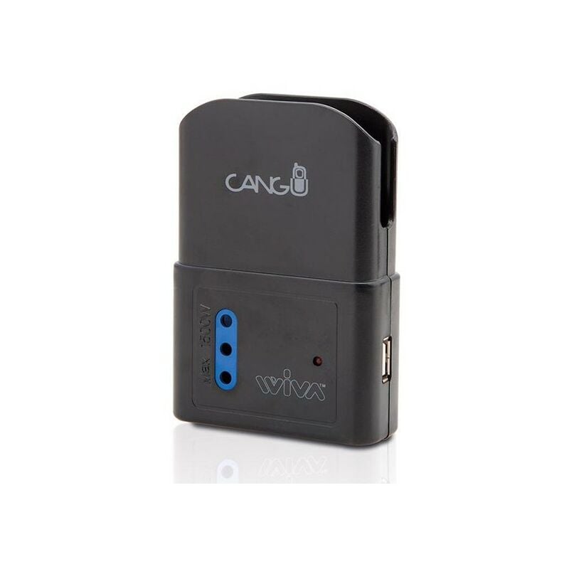 Kit CARICATUTTO USB-A 1,2A con adattatori, colore nero
