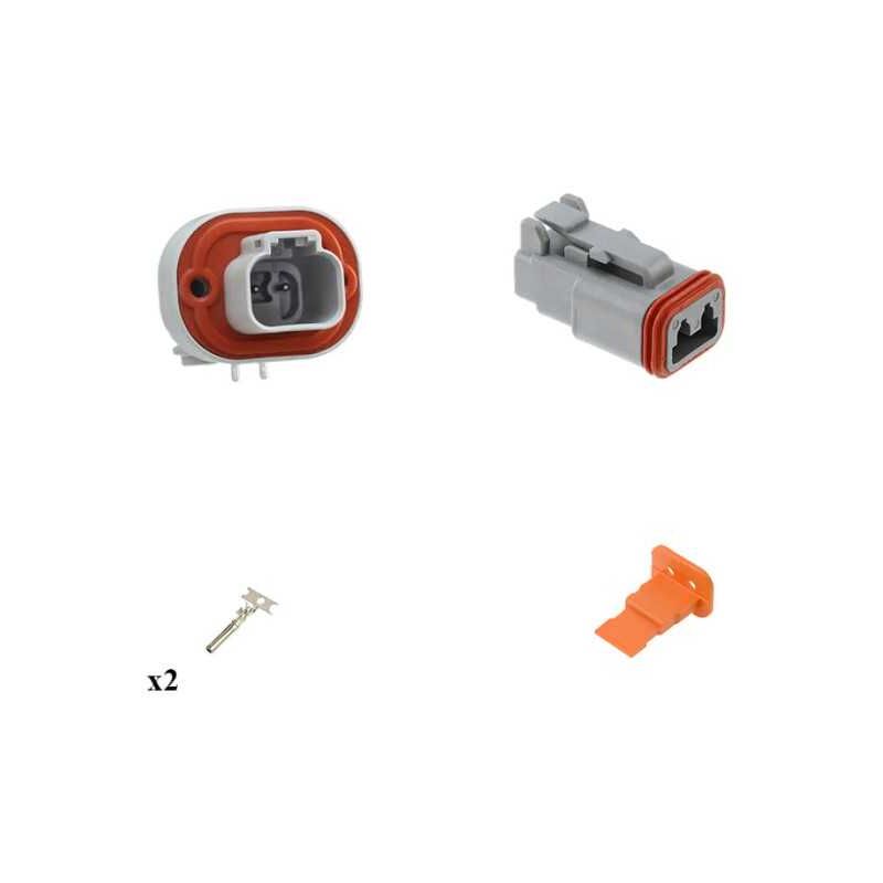 YIXISI Cavo Connettore Serie EC5 - 1 Femmina A 2 Maschi, 12AWG, 10 Cm, Per Collegare Batterie RC In Serie - 2