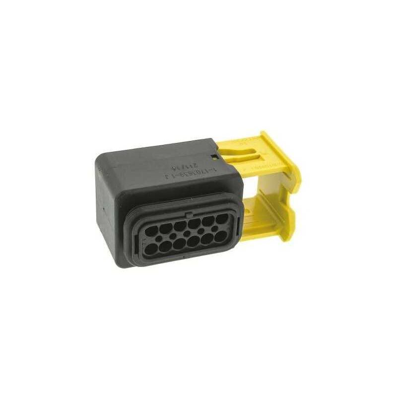 Placca A Muro 1 Porta CAT5e Femmina-Femmina Riteav: Bianca Con Inserti Neri, Connessione Tool-less