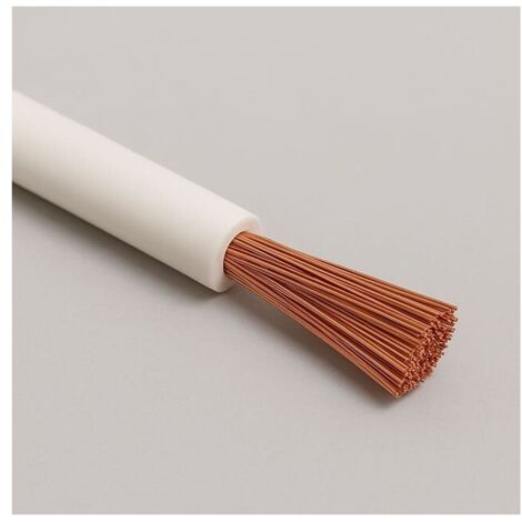 AUPROTEC Cavo auto FLRY-B, 10 m, 0,35 mm², colore bianco