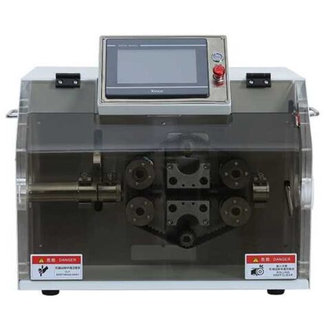 Spezzonatrice automatica per taglio tubi corrugati con lama circolare per apertura centrale del tubo corrugato (1/3)