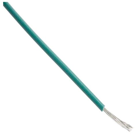 Cavo filo unipolare ETFE 22 AWG 600V Verde