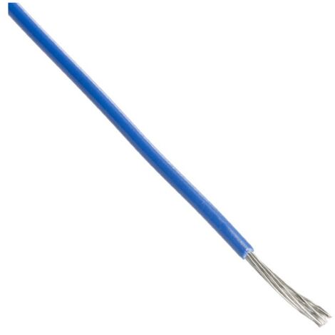 Cavo filo unipolare ETFE 26 AWG 600V Blu