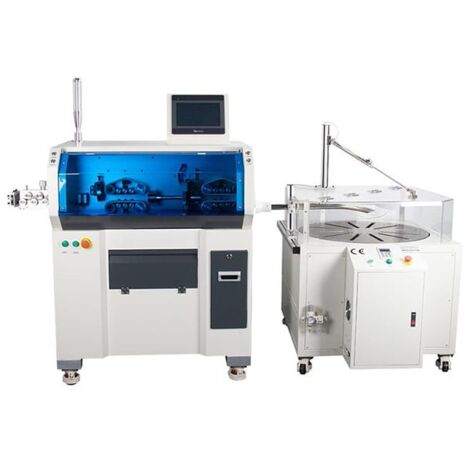 Macchina automatica per il taglio e la spelatura di cavi unipolari e multipolari con avvolgitore (4 - 70 mmq) (1/4)