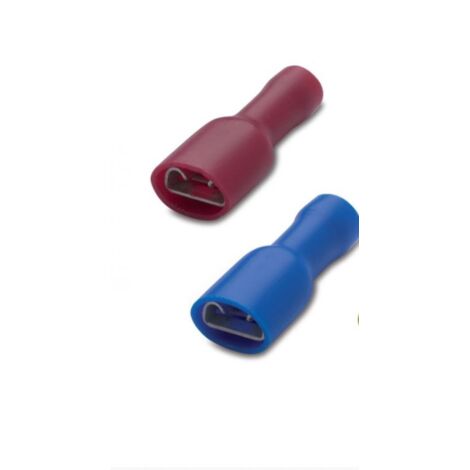 BM capicorda preisolato femmina tutto isolato PVC 1,5MM diametro 4 100PZ