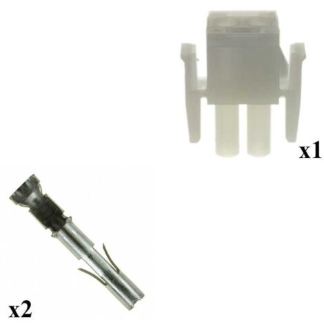 Kit Connettore Mate n lok Maschio con terminale Femmina 2 Vie