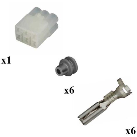 Kit Connettore HM Sealed maschio 6 Vie Tipo A