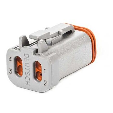 Connettore Serie DT Maschio 4 Vie E003