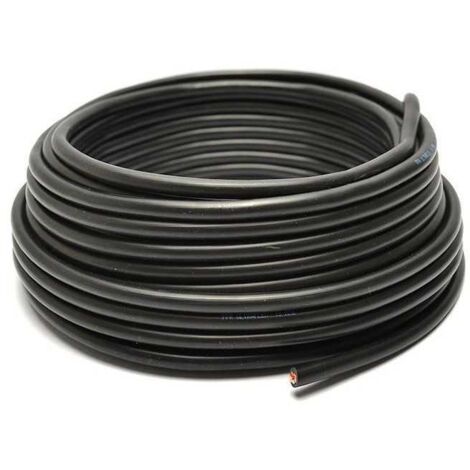 Cavo PVC 2X1,5 H05VV-F Nero