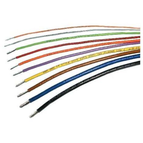 Cavo filo unipolare UL Style 1015 AWG 20 Marrone