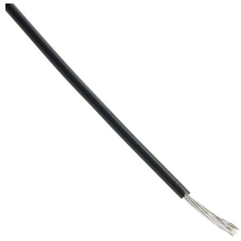 Cavo Filo Unipolare UL Style 1213 AWG 24 Teflon PTFE 600V Nero