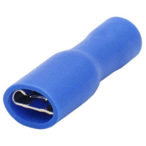 Capocorda Femmina 4,8x0,8 isolato Blu a Bandiera