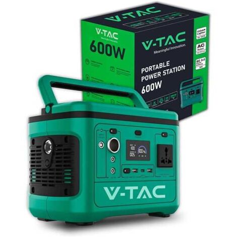 Accumulatore al Litio 568Wh 500W Ricaricabile Compatibile con Fotovoltaico Portatile (1/5)