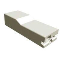 Blocchetto per Faston Femmina 6,3 Frontale Nylon Neutro