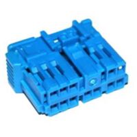 Connettore New Generation Truck Femmina 12 Vie Blu
