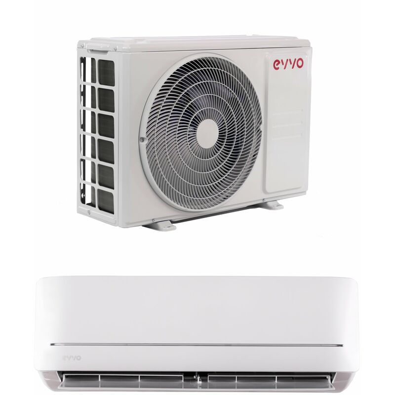 AIRE ACONDICIONADO SPLIT EVVO CLIMA 1x1 - 3000 Frigorías, A++ frío, A+++ Calor