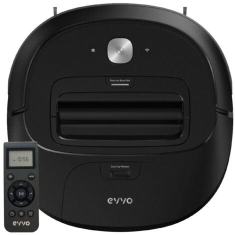Robot aspirador EVVO R3, 2000Pa, Motor Inverter, 3 Modos de Limpieza, Filtro HEPA, Anti-colisiones y Anti-caída, 0,5 litros (1/5)