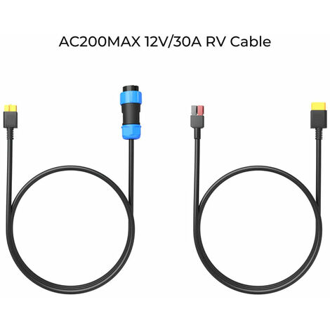 BLUETTI 30A AC Charging Cable For Apex 300 Power Station | Fast Charging, NEMA TT-30 To P050A