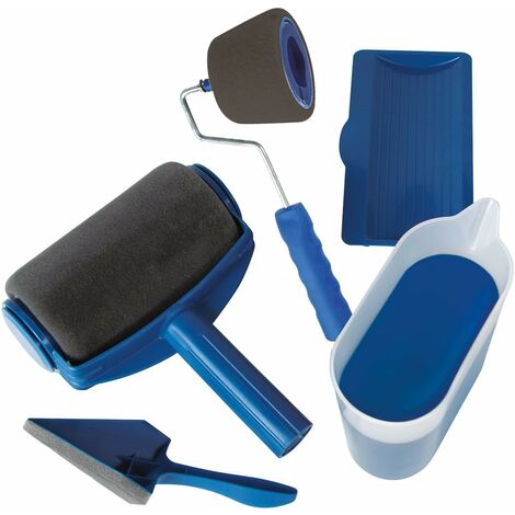 Paint Runner Pro by The Renovator - Kit de décoration et ensemble de tampons de peinture pour murs et plafonds