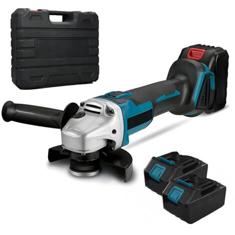 Meuleuse d'angle sans fil électrique double batterie 48V disque métal 5 pouces (1/5)