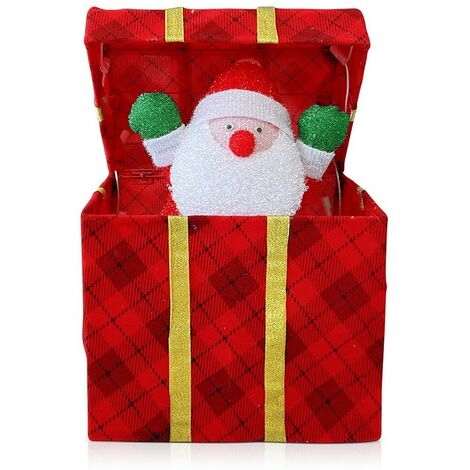 Lot de 24 Boîtes Cadeau de Noël en Papier Kraft avec Fenêtre, avec ficelle,  Sac Cadeau Noël pour emballage cadeau, bonbons, chocolats, biscuits,  aliments pour Décoration de Noël (22 x 15 x 7 cm)
