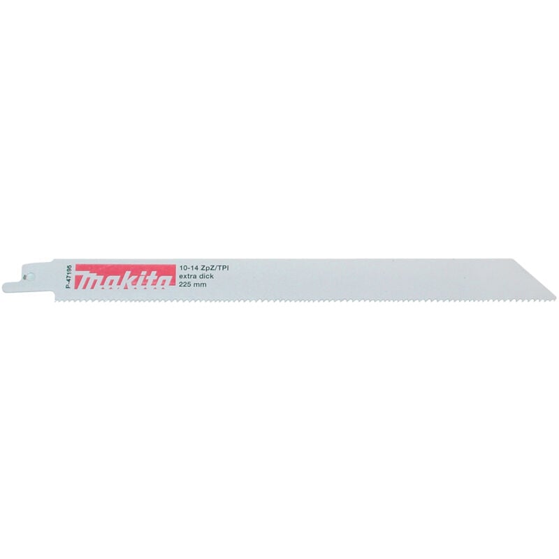 MAKITA P-47195 Scie alternative 225mm 10/14TPI 5pcs