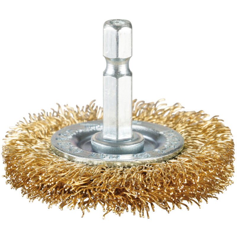 Makita Zubehör D-73673 Rundbürste ZK1/4 X 63 Mm Gewellter Vermessingter