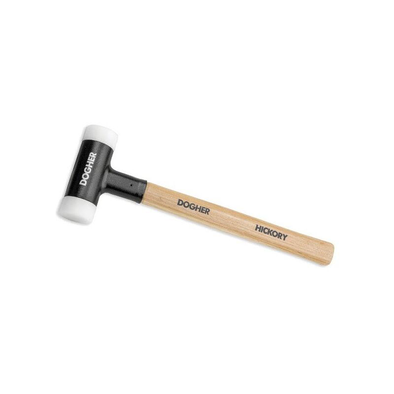 Marteau Thor 1616 Nylon Sans Rebond – 1,25 Kg – Coup Mort & Précis – Tête 50 Mm