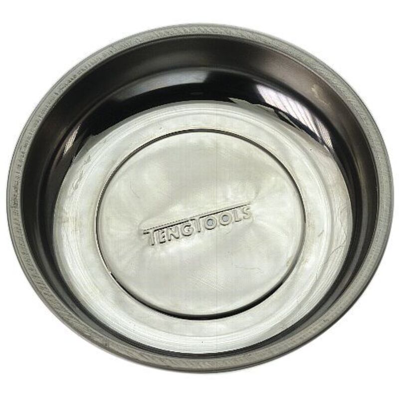 Bol Magnétique Acier Inoxydable - Lot De 4, Diamètre 7.5 Cm, Pour Vis Et Petites Pièces, Fond Caoutchouc - 4