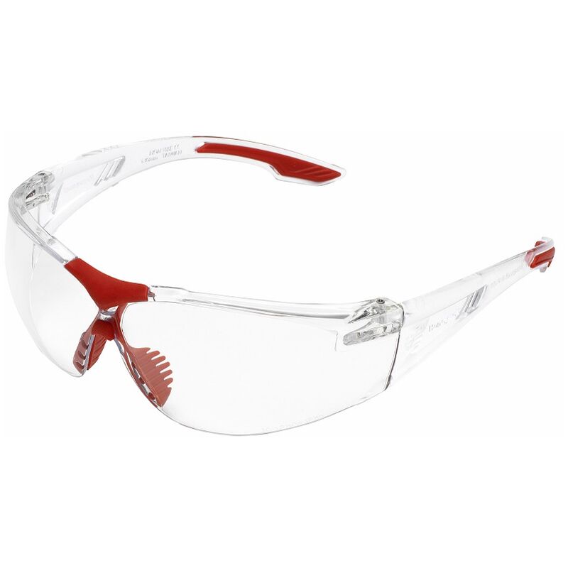 Lunettes De Sécurité Honeywell XC - Monture Bleue Polycarbonate - Branches Réglables - Verre Antireflet - 4