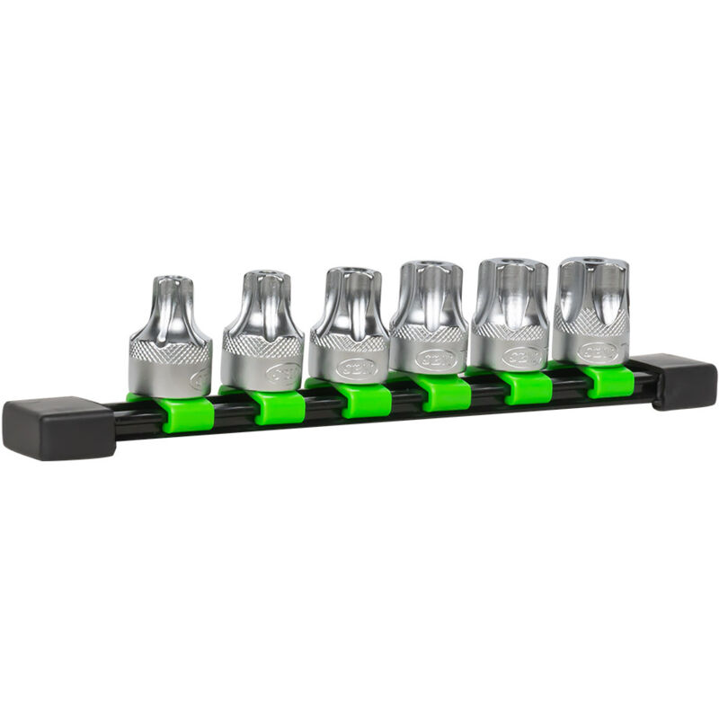 JBM 51410 COFFRET DE DOUILLES 6 PIÈCES 1/2 POINTE TORX INVIOLABLE