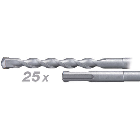 MAKITA D-01177-25 Jeu de mèches pour SDS-PLUS StandMak 6x160mm 25pcs (1/2)