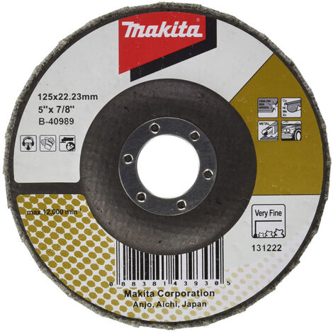 MAKITA B-40989 Disque à rabat en non-tissé ultra-mince 125 mm (1/2)