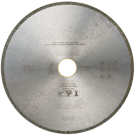 MAKITA B-13194 COMET Disque Diamanté Bande de Galvanoplastie 150mm (1/3)