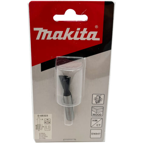 MAKITA D-68323 Fraise queue d'aronde 2 arêtes 12.7mm